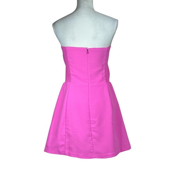 Amanda Uprichard Kerry Skort Romper in Aster & Ivory Large New Womens Dress - Picture 6 of 15